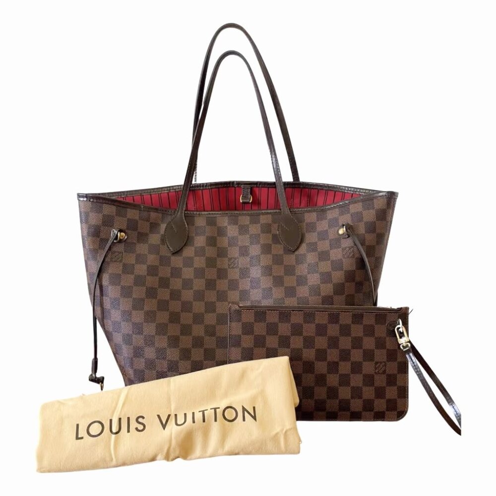 Louis Vuitton Neverfull Ebene Damier MM Bag